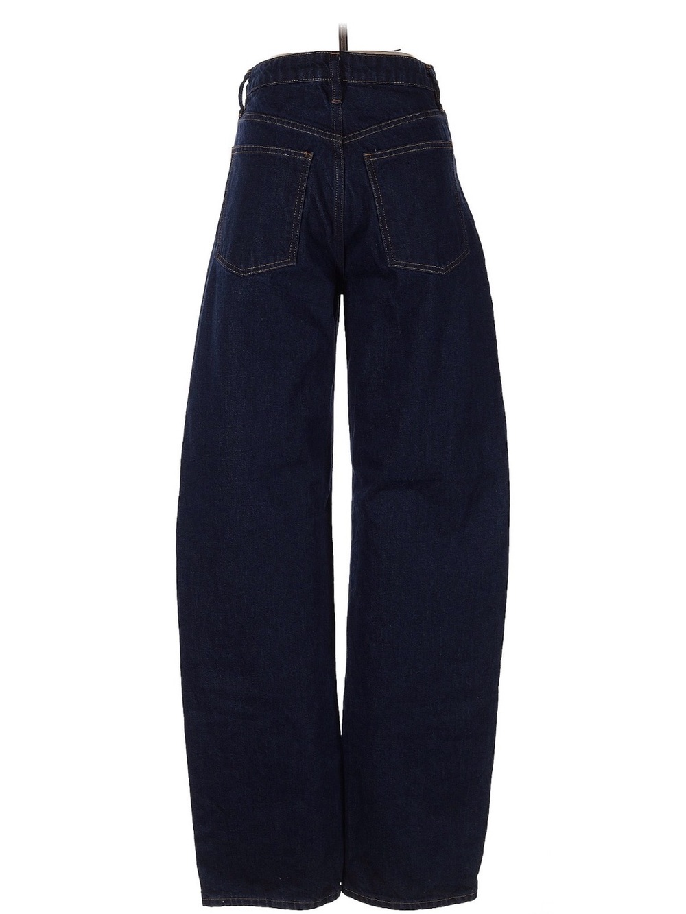 FRAME Wide Leg High-Rise Women’s Jeans in Dark Indigo - Picture 2 of 4